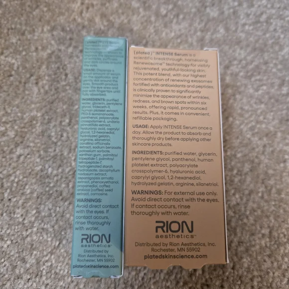 Plated Eye and Intense Serum Set - Picture 2 of 4